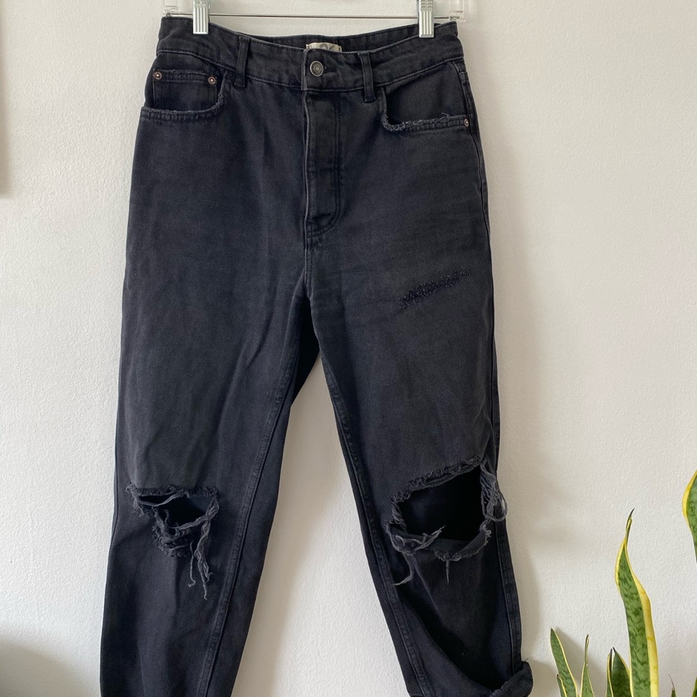 Free People We the Free distressed boyfriend jean